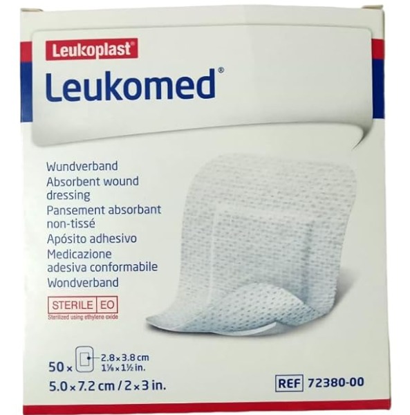 Leukomed Sterile Dressings 5.0CM X 7.2CM